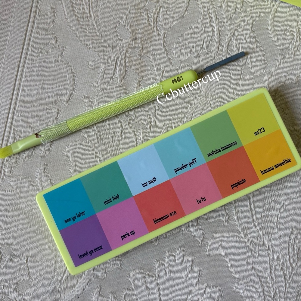 Made by Mitchell Color Case Cream Pigment Paint Palette The Eclectics BNIB - Picture 5 of 15